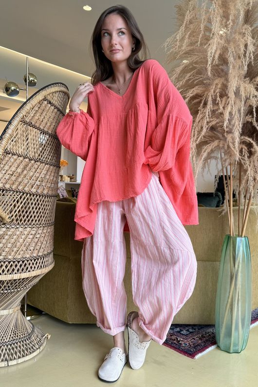 Suri Cushion Cotton Artist Smock Watermelon /15=